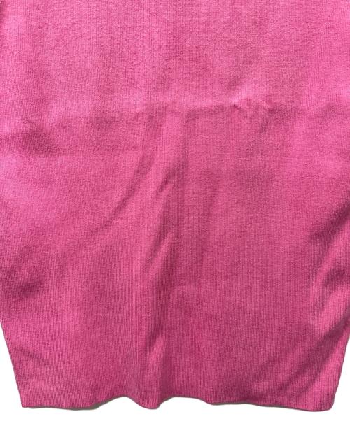 MARINE SERRE（マリーンセル）MARINE SERRE (マリーンセル) ニットベスト ピンク サイズ:Ｍの古着・服飾アイテム