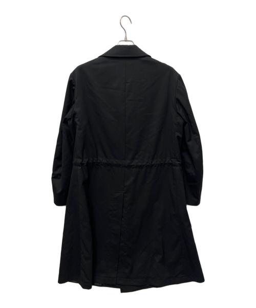 s'yte（サイト）s'yte (サイト) T/W GABARDINE SHAWL COLLAR DOUBLE COAT ブラック サイズ:２の古着・服飾アイテム