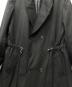 中古・古着 s'yte (サイト) T/W GABARDINE SHAWL COLLAR DOUBLE COAT ブラック サイズ:２：30000円
