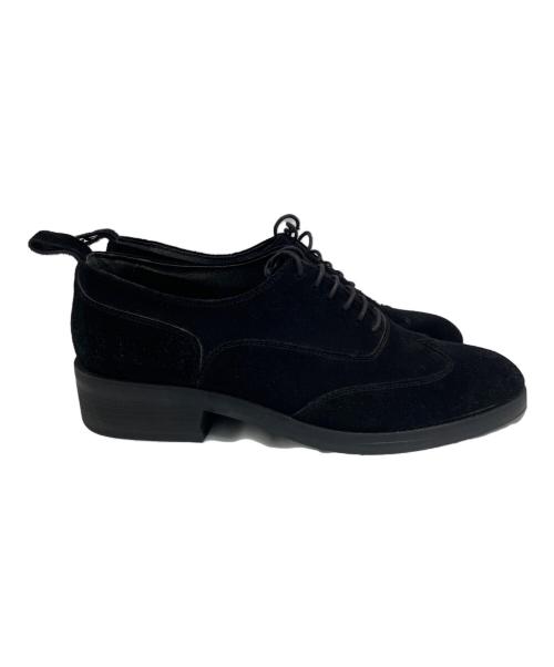 Jean Paul Gaultier homme（ジャンポールゴルチェオム）Jean Paul Gaultier homme (ジャンポールゴルチェオム) レザーシューズ ブラック サイズ:7の古着・服飾アイテム