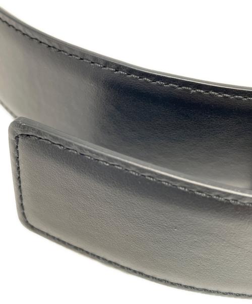 VERSACE（ヴェルサーチェ）VERSACE (ヴェルサーチェ) ベルト ブラック サイズ:80/32の古着・服飾アイテム