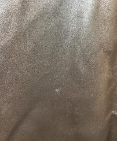 POLO RALPH LAUREN（ポロ・ラルフローレン）POLO RALPH LAUREN (ポロ・ラルフローレン) レザージャケット ブラウン サイズ:Ｌの古着・服飾アイテム