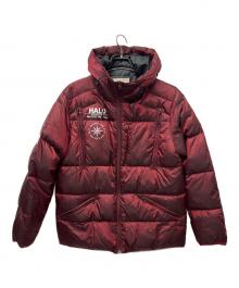 AVIREX（アヴィレックス）の古着「ダウンジャケット」｜レッド