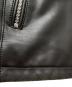 中古・古着 MICHAEL KORS (マイケル・コース) シングルライダースジャケット ブラック サイズ:Ｌ：15000円