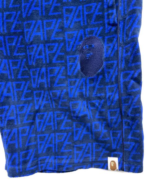 A BATHING APE（ア ベイシング エイプ）A BATHING APE (ア ベイシング エイプ) ハーフパンツ ブルー サイズ:Ｌの古着・服飾アイテム