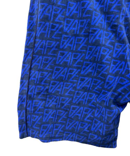 A BATHING APE（ア ベイシング エイプ）A BATHING APE (ア ベイシング エイプ) ハーフパンツ ブルー サイズ:Ｌの古着・服飾アイテム
