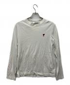 amiアミ）の古着「長袖カットソー」｜ホワイト