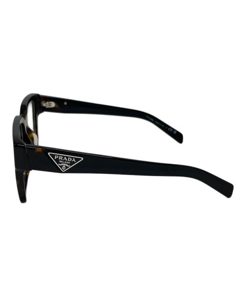 PRADA（プラダ）PRADA (プラダ) 伊達眼鏡 ブラウンの古着・服飾アイテム