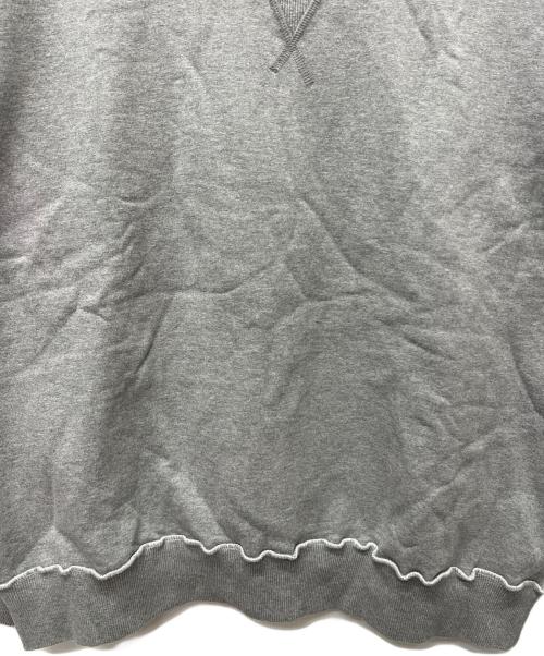 MM6 Maison Margiela（エムエムシックスメゾンマルジェラ）MM6 Maison Margiela (エムエムシックスメゾンマルジェラ) 切替スウェット グレー サイズ:Ｓの古着・服飾アイテム