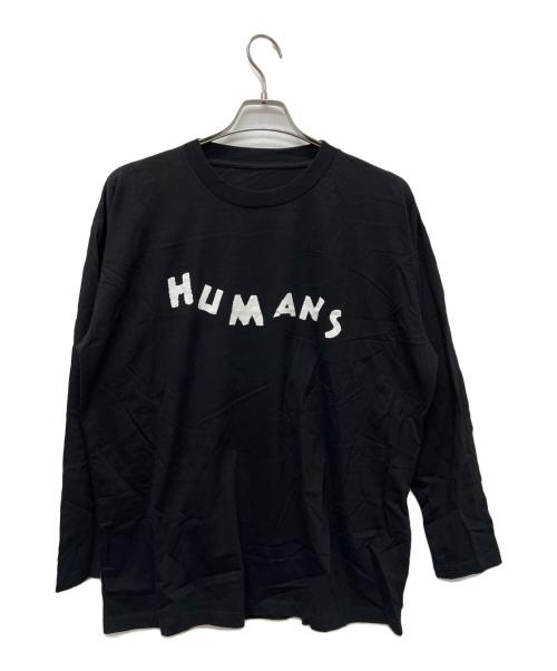 MM6 Maison Margiela（エムエムシックスメゾンマルジェラ）MM6 Maison Margiela (エムエムシックスメゾンマルジェラ) 長袖カットソー ブラック サイズ:Ｓの古着・服飾アイテム