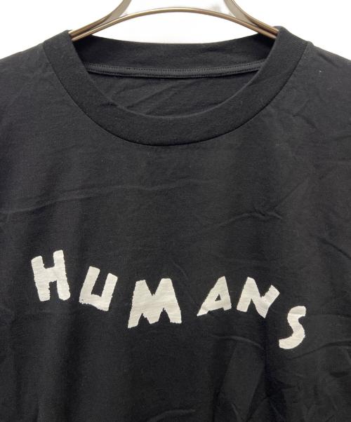 MM6 Maison Margiela（エムエムシックスメゾンマルジェラ）MM6 Maison Margiela (エムエムシックスメゾンマルジェラ) 長袖カットソー ブラック サイズ:Ｓの古着・服飾アイテム