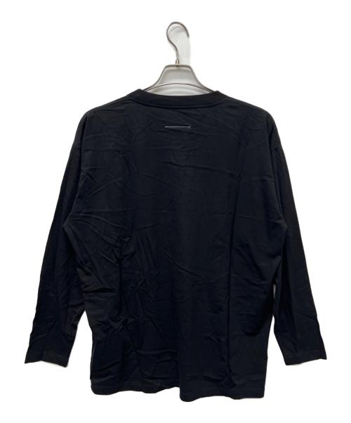 MM6 Maison Margiela（エムエムシックスメゾンマルジェラ）MM6 Maison Margiela (エムエムシックスメゾンマルジェラ) 長袖カットソー ブラック サイズ:Ｓの古着・服飾アイテム