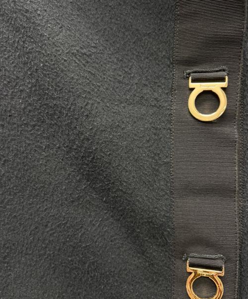 Salvatore Ferragamo（サルヴァトーレ フェラガモ）Salvatore Ferragamo (サルヴァトーレ フェラガモ) コート ブラック サイズ:Ｓの古着・服飾アイテム