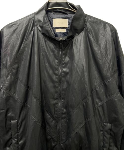 YOKE（ヨーク）YOKE (ヨーク) LEATHER LIKE POLYESTER PADDED BLOUSON ブラック サイズ:２の古着・服飾アイテム