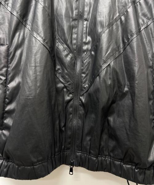 YOKE（ヨーク）YOKE (ヨーク) LEATHER LIKE POLYESTER PADDED BLOUSON ブラック サイズ:２の古着・服飾アイテム