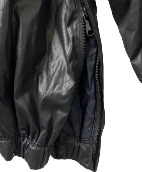 YOKE（ヨーク）YOKE (ヨーク) LEATHER LIKE POLYESTER PADDED BLOUSON ブラック サイズ:２の古着・服飾アイテム