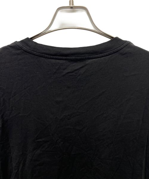 MONCLER（モンクレール）MONCLER (モンクレール) ロゴプリントTシャツ ブラック サイズ:3XLの古着・服飾アイテム