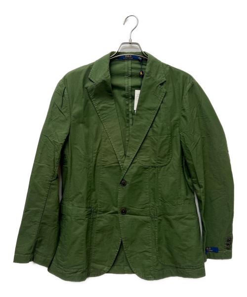 POLO RALPH LAUREN（ポロ・ラルフローレン）POLO RALPH LAUREN (ポロ・ラルフローレン) シャツジャケット グリーン サイズ:Ｌの古着・服飾アイテム