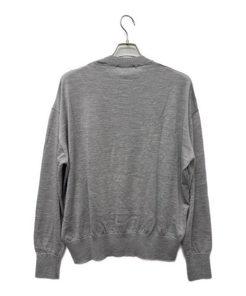 ami（アミ）ami (アミ) サマーニット グレー サイズ:Ｌの古着・服飾アイテム