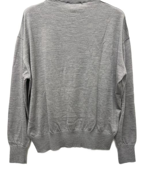 ami（アミ）ami (アミ) サマーニット グレー サイズ:Ｌの古着・服飾アイテム