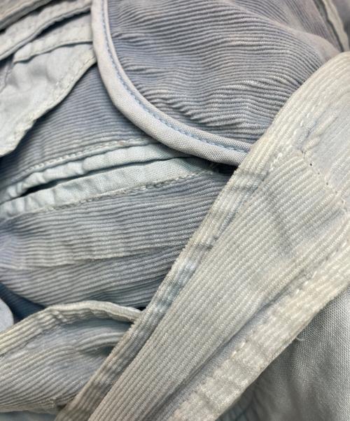 BALENCIAGA（バレンシアガ）BALENCIAGA (バレンシアガ) Parachute Corduroy Bag スカイブルーの古着・服飾アイテム