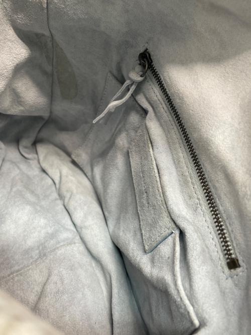 BALENCIAGA（バレンシアガ）BALENCIAGA (バレンシアガ) Parachute Corduroy Bag スカイブルーの古着・服飾アイテム