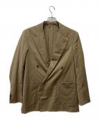 CARUSOカルーゾ）の古着「ダブルジャケット」｜カーキ