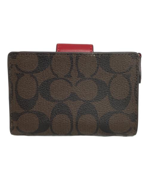 COACH（コーチ）COACH (コーチ) 2つ折り財布 ブラウンの古着・服飾アイテム