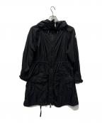 MONCLERモンクレール）の古着「フーデッドコート」｜ブラック