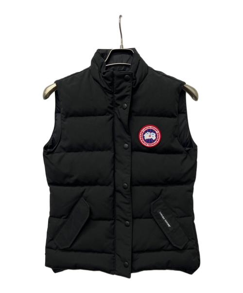CANADA GOOSE（カナダグース）CANADA GOOSE (カナダグース) FREESTYLE VEST ブラック サイズ:Ｓの古着・服飾アイテム