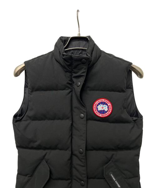 CANADA GOOSE（カナダグース）CANADA GOOSE (カナダグース) FREESTYLE VEST ブラック サイズ:Ｓの古着・服飾アイテム