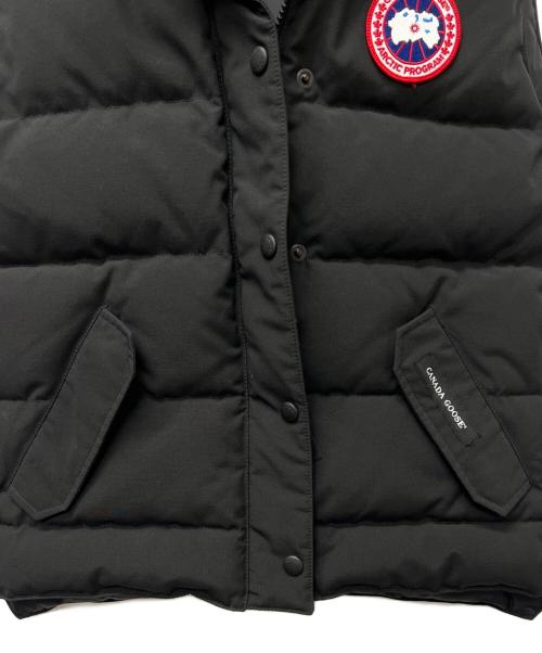 CANADA GOOSE（カナダグース）CANADA GOOSE (カナダグース) FREESTYLE VEST ブラック サイズ:Ｓの古着・服飾アイテム