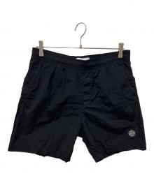 STONE ISLAND（ストーンアイランド）の古着「NYLON METAL SWIM PANTS」｜ブラック