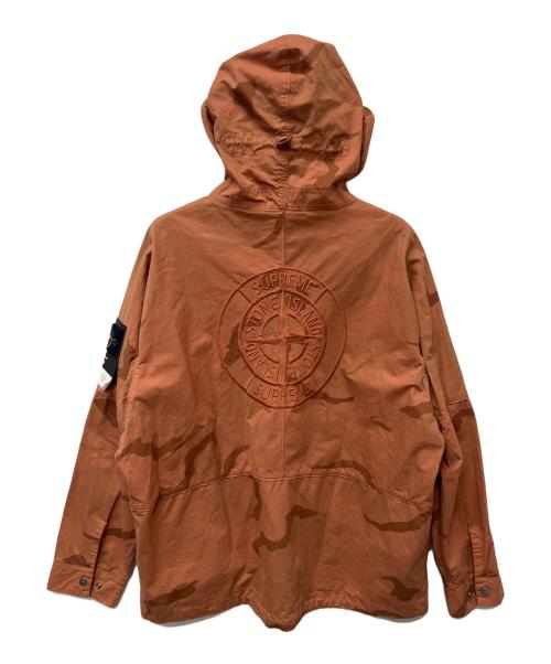 STONE ISLAND（ストーンアイランド）STONE ISLAND (ストーンアイランド) SUPREME (シュプリーム) ジャケット オレンジ サイズ:Ｌの古着・服飾アイテム
