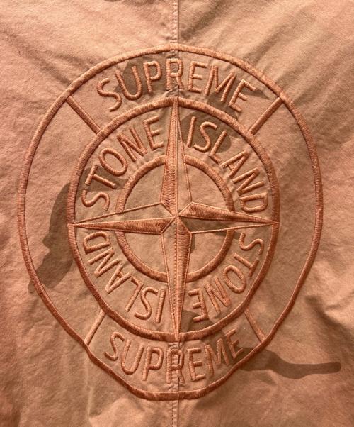 STONE ISLAND（ストーンアイランド）STONE ISLAND (ストーンアイランド) SUPREME (シュプリーム) ジャケット オレンジ サイズ:Ｌの古着・服飾アイテム