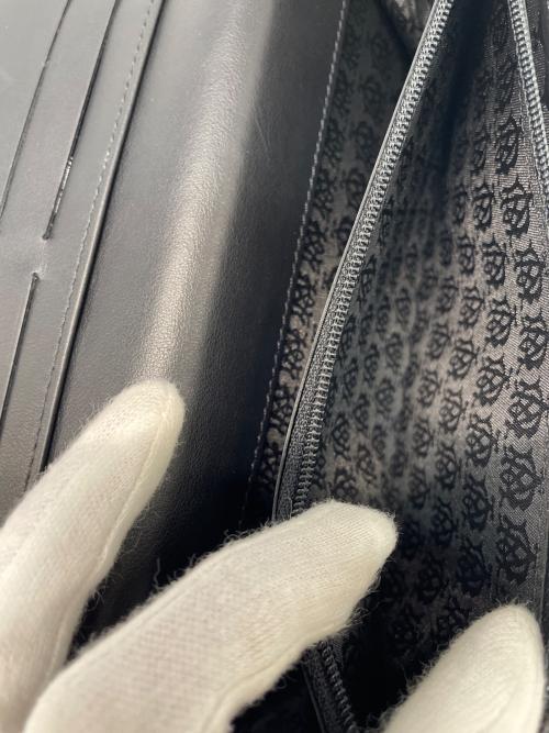 dunhill（ダンヒル）dunhill (ダンヒル) 長財布 ブラックの古着・服飾アイテム