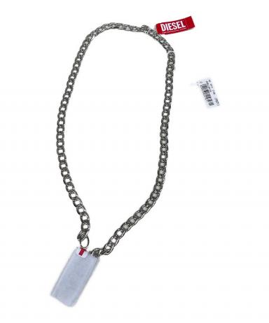 中古・古着通販】DIESEL (ディーゼル) ネックレス シルバー 未使用品