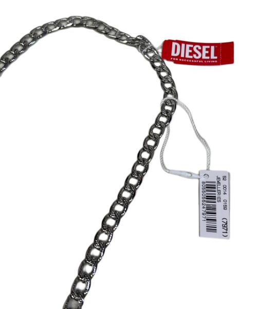 DIESEL（ディーゼル）DIESEL (ディーゼル) ネックレス シルバー 未使用品の古着・服飾アイテム