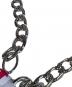中古・古着 DIESEL (ディーゼル) ネックレス シルバー 未使用品：12000円