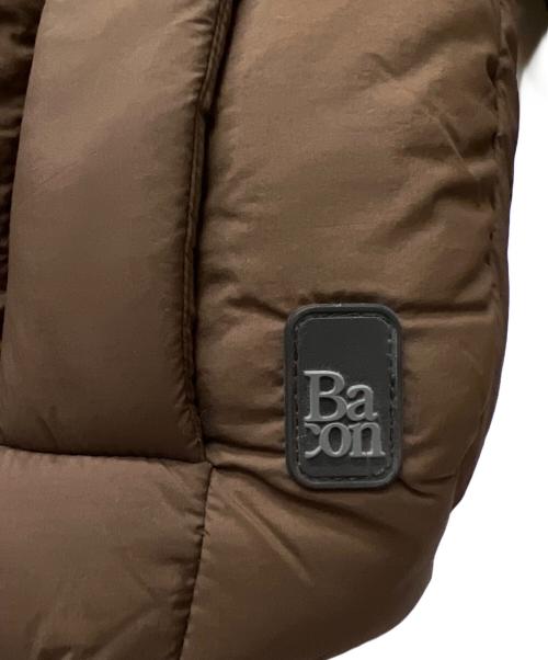 BACON（ベーコン）BACON (ベーコン) ダウンジャケット ブラウン サイズ:ＸＳの古着・服飾アイテム