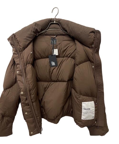 BACON（ベーコン）BACON (ベーコン) ダウンジャケット ブラウン サイズ:ＸＳの古着・服飾アイテム