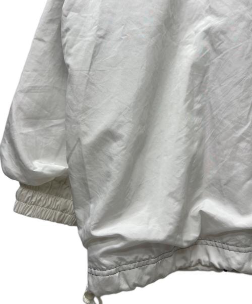 adidas（アディダス）adidas (アディダス) ハーフジップジャケット ホワイト サイズ:Ｌの古着・服飾アイテム