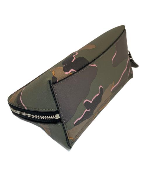 COACH（コーチ）COACH (コーチ) ポーチ オリーブの古着・服飾アイテム