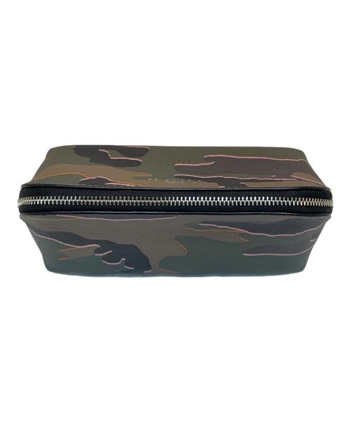 COACH（コーチ）COACH (コーチ) ポーチ オリーブの古着・服飾アイテム