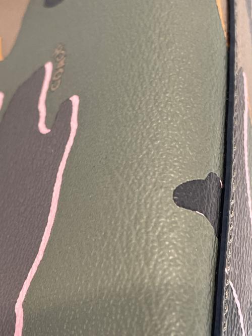 COACH（コーチ）COACH (コーチ) ポーチ オリーブの古着・服飾アイテム