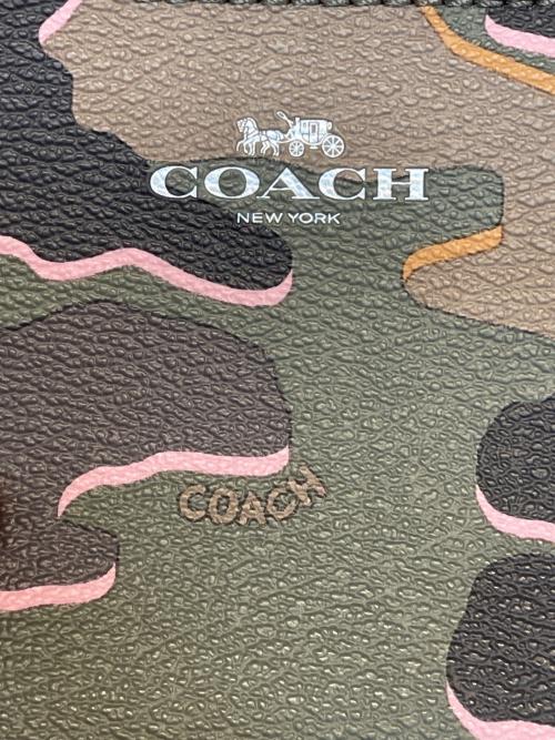 COACH（コーチ）COACH (コーチ) ポーチ オリーブの古着・服飾アイテム