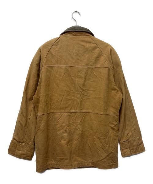 MERIT AWARD（メリットアワード）MERIT AWARD (メリットアワード) レザージャケット ブラウン サイズ:ＸＬの古着・服飾アイテム