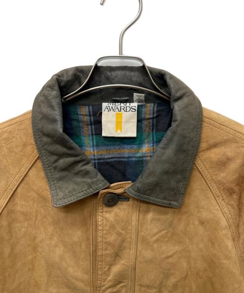 MERIT AWARD（メリットアワード）MERIT AWARD (メリットアワード) レザージャケット ブラウン サイズ:ＸＬの古着・服飾アイテム