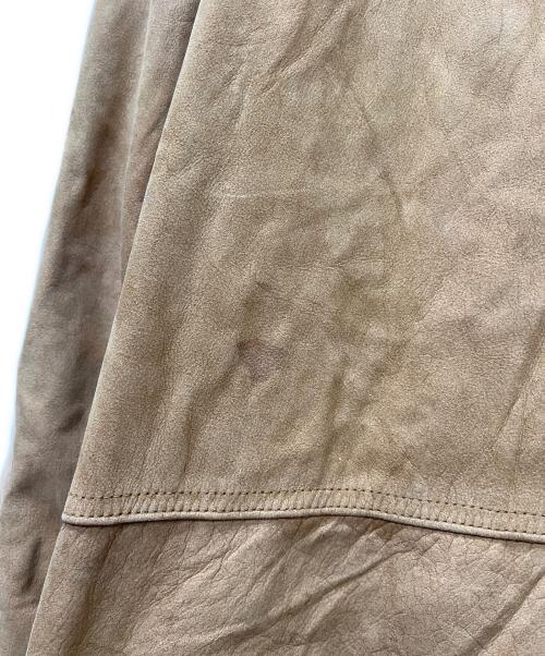 MERIT AWARD（メリットアワード）MERIT AWARD (メリットアワード) レザージャケット ブラウン サイズ:ＸＬの古着・服飾アイテム