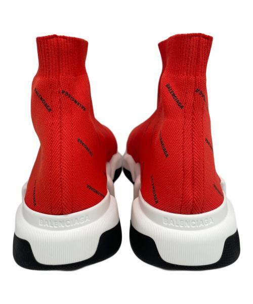 BALENCIAGA（バレンシアガ）BALENCIAGA (バレンシアガ) ハイカットスニーカー レッド サイズ:JP27.5の古着・服飾アイテム